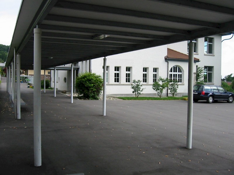 Schulhaus Güpf Hedingen, Sanierung des Alten Schulhauses, Aussenansicht